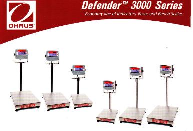 OHAUS Defender Bench Scales